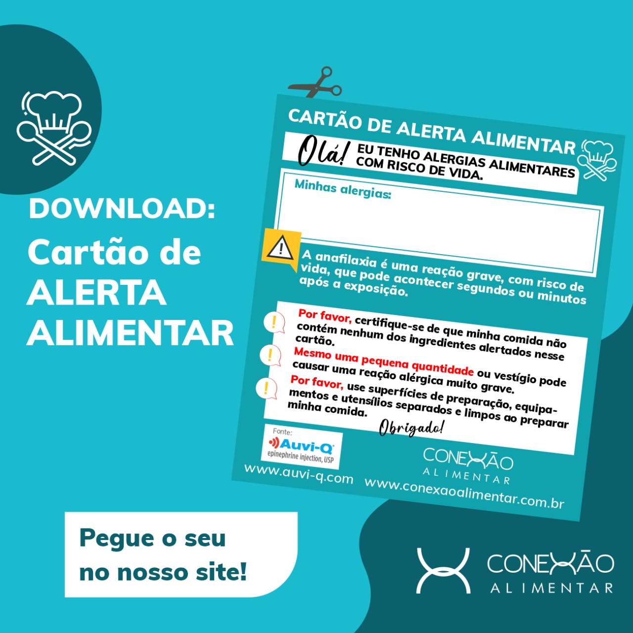 Cartão Alerta